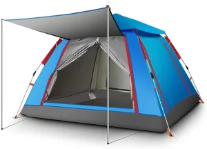 NIEH Tent Camping Pop-up Automatic 3-4 People Family Tent Thicken Rainproof Lightweight