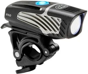 NiteRider Lumina Micro 850 Front Bike Light LED USB Rechargeable Water Resistant Mountain Road Commuting City Urban Cycling Safety Flashlight, Black, 6783