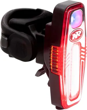 NiteRider Sabre 110 Rear Bike Light LED USB Rechargeable Bicycle Taillight Water Resistant Road City Commuting Cycling Safety, Red (5093)
