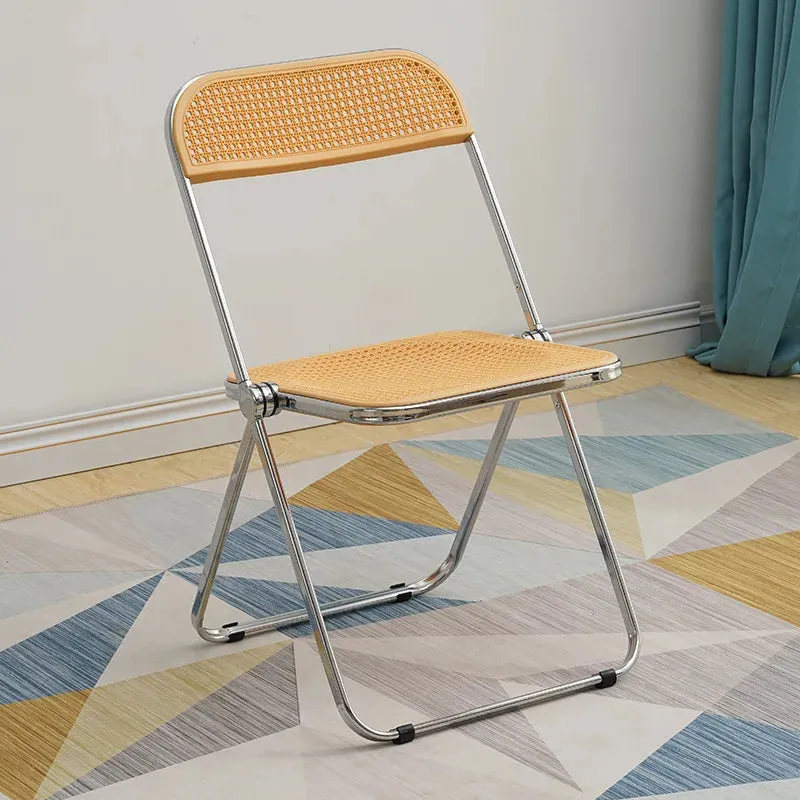 Nordic Designed Foldable Mesh Metal Chair
