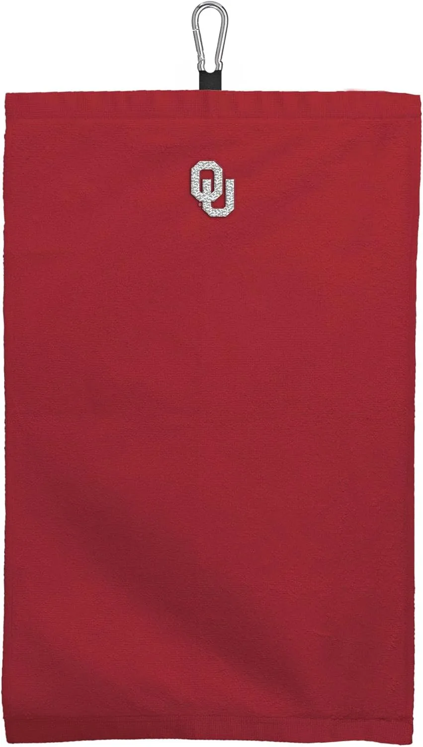Northwest Oklahoma Sooners NCAA Team Logo Micro Fiber Tri-Fold Golf Towel 16 x 24 Inches