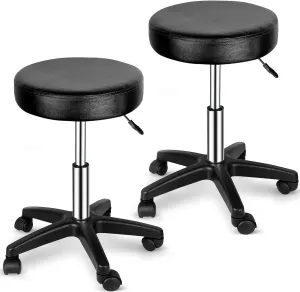 Nova Microdermabrasion Adjustable Hydraulic Rolling Swivel Salon Stool Chair Tattoo Massage Facial Spa Stool Chair