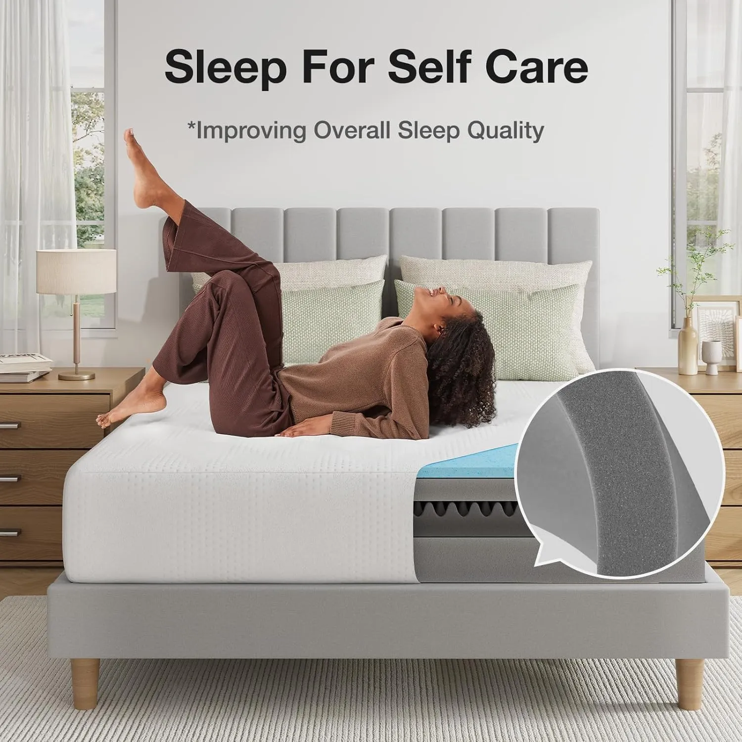 Novilla Full Mattress, 10 Inch Full Size Mattress with Gel Memory Foam for Cool Night Sleep & Pressure Relief, Motion Isolation, CertiPUR-US Certified