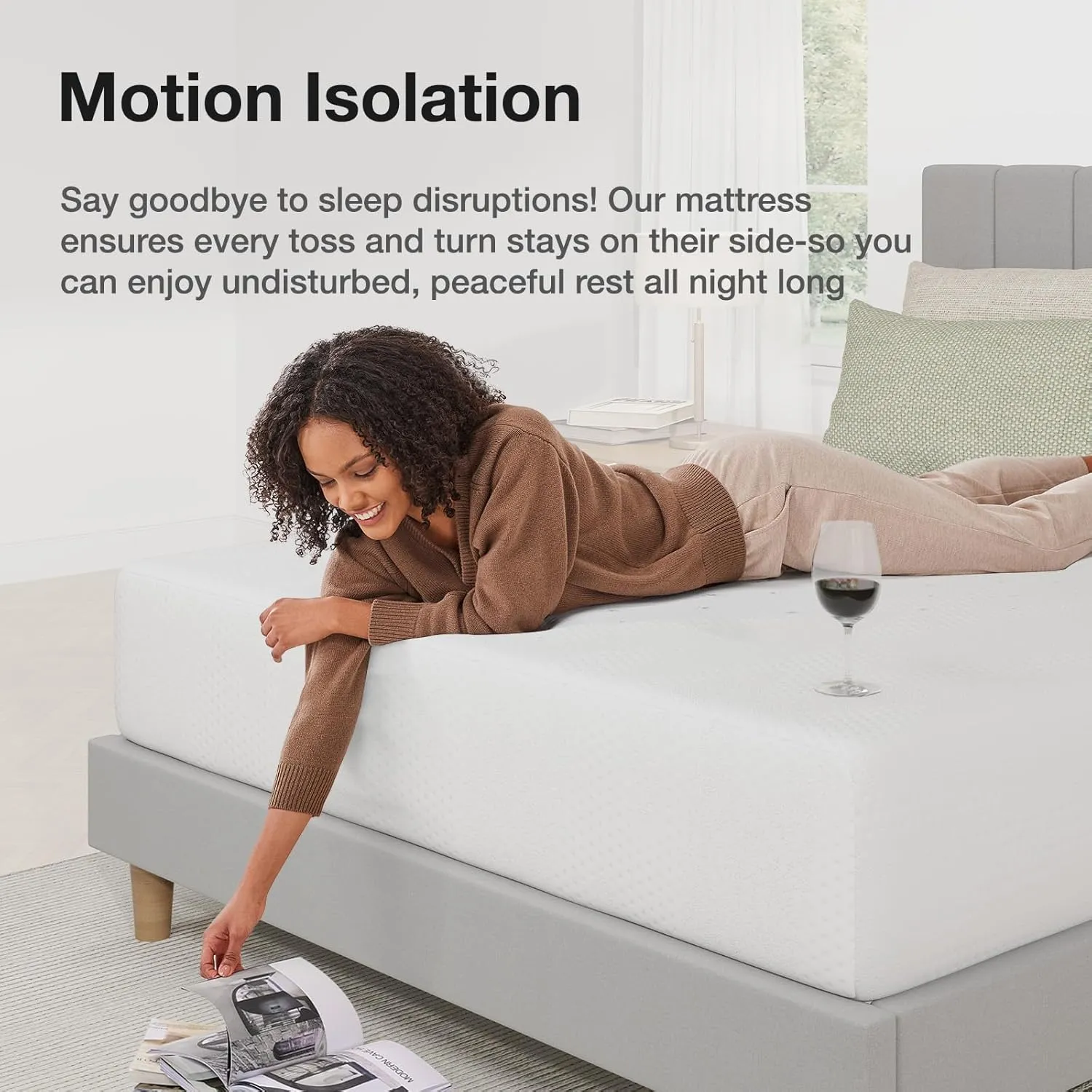 Novilla Full Mattress, 10 Inch Full Size Mattress with Gel Memory Foam for Cool Night Sleep & Pressure Relief, Motion Isolation, CertiPUR-US Certified