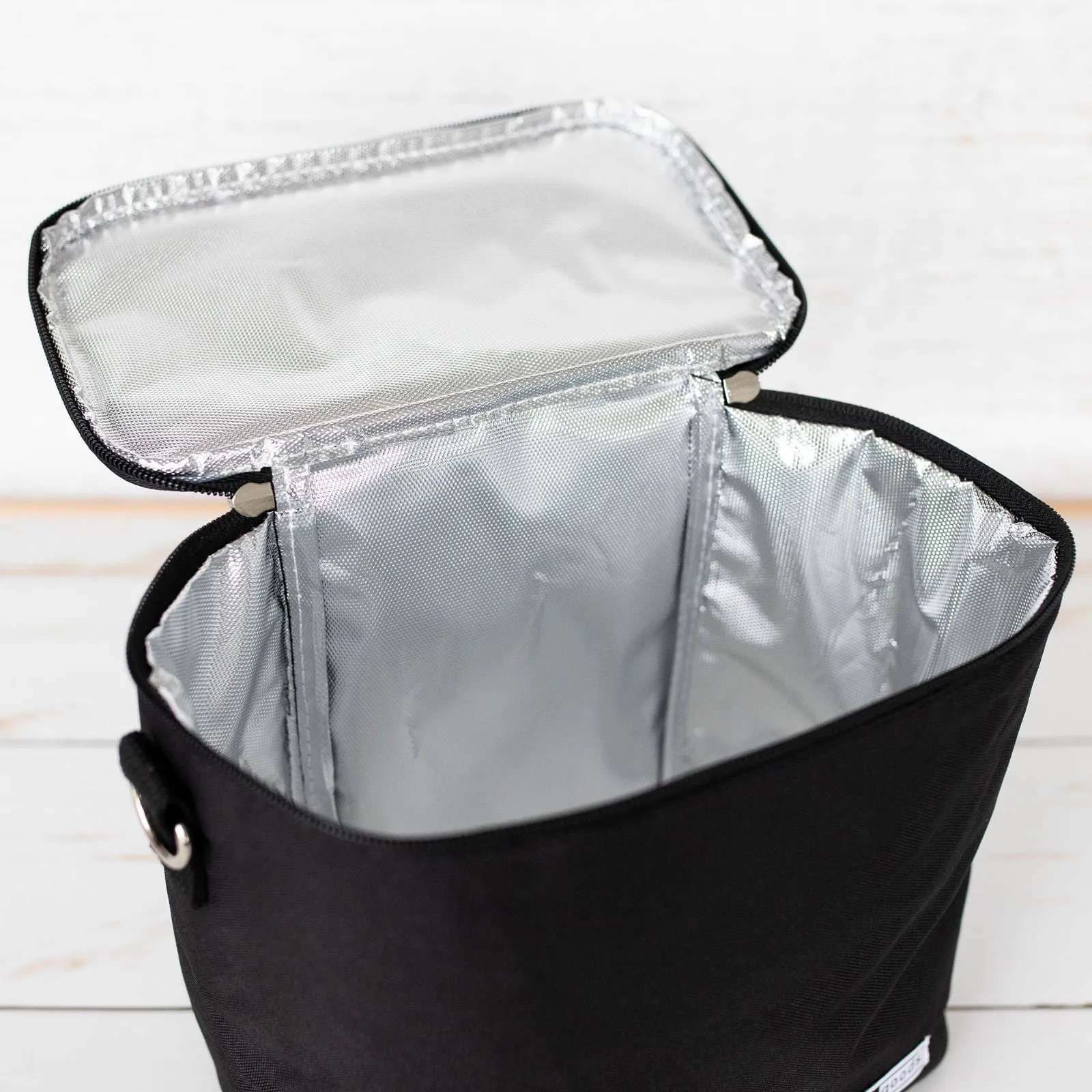 Nurture Goods Recycled PET Insulated Lunch Bag - Black