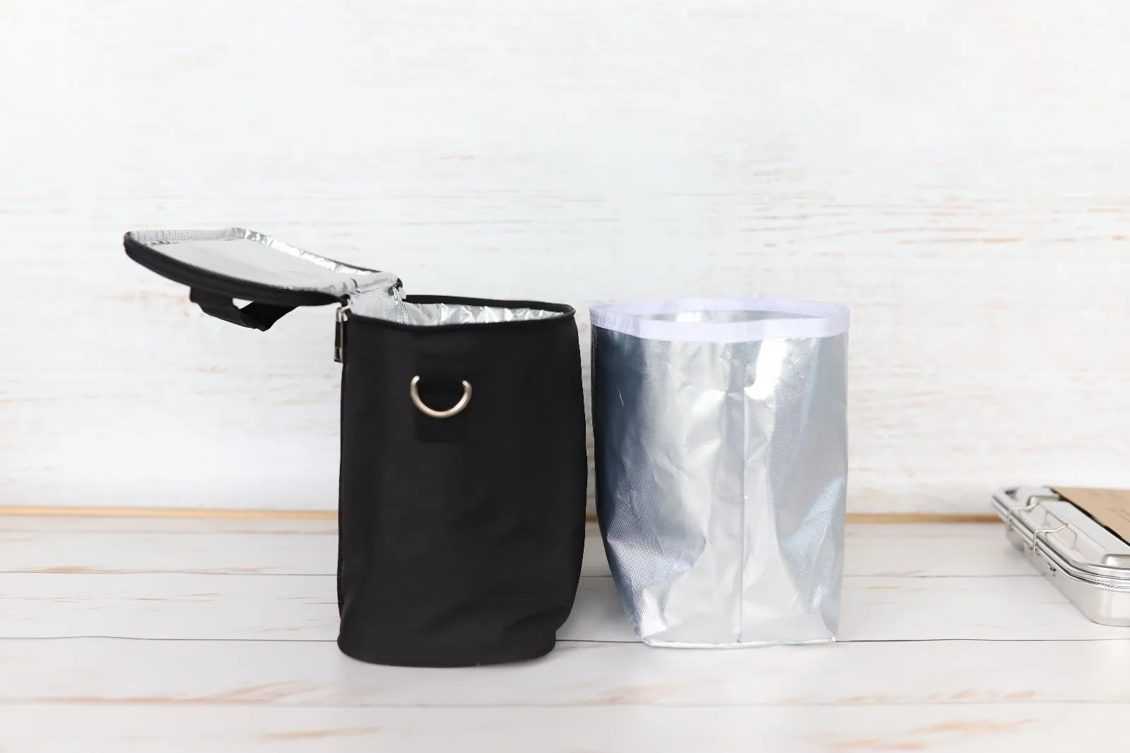 Nurture Goods Recycled PET Insulated Lunch Bag - Black