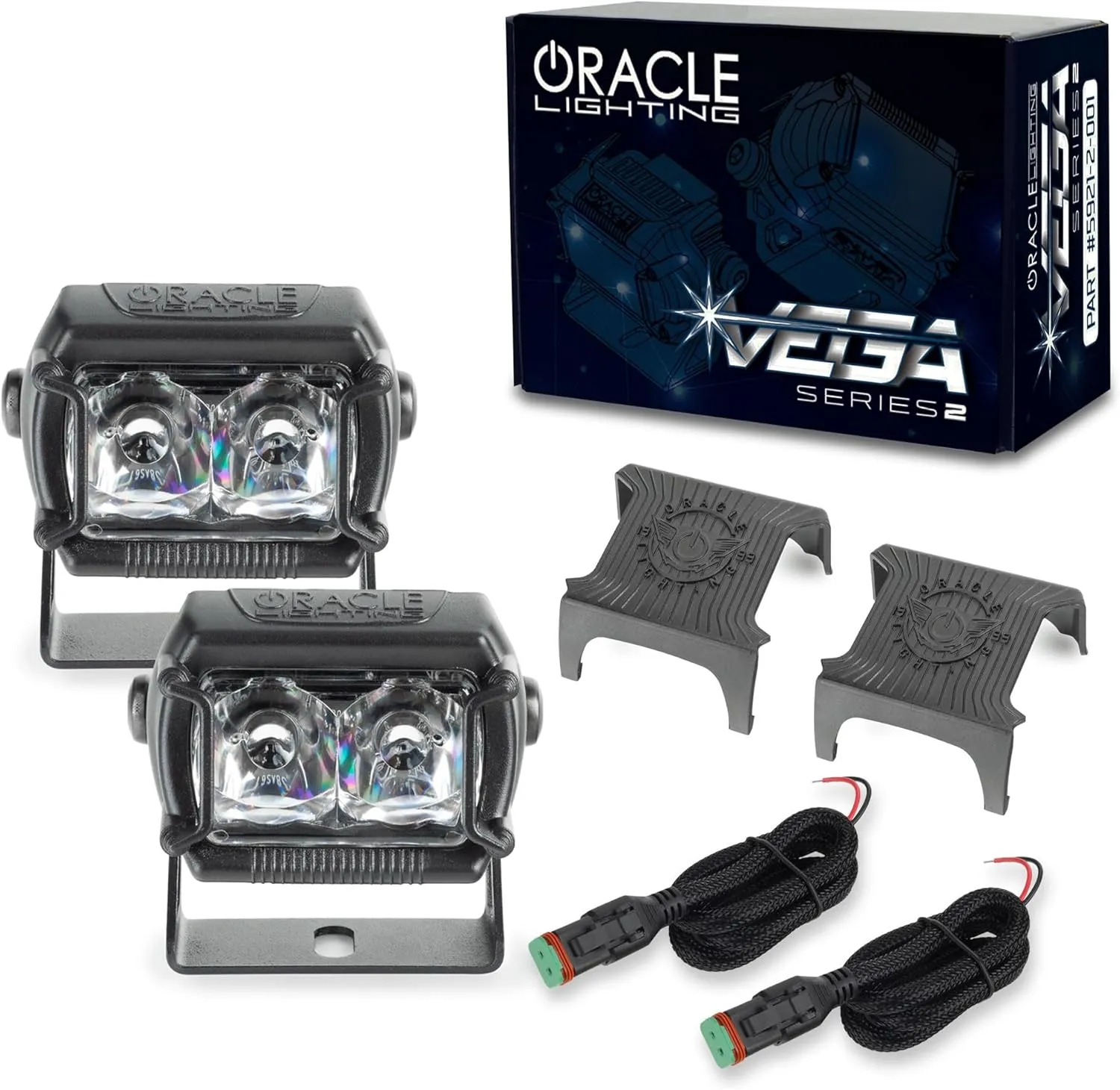 ORACLE Lighting VEGA Series LED Light Pod Spotlights (PAIR) (Series 2 (20W))