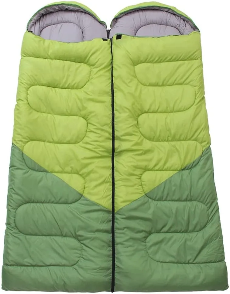Outdoor Adult Cotton Sleeping Bag Patchable Envelope Sleeping Bag for All Seasons Dirty Travel Lunchtime Indoor