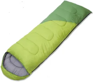 Outdoor Adult Cotton Sleeping Bag Patchable Envelope Sleeping Bag for All Seasons Dirty Travel Lunchtime Indoor