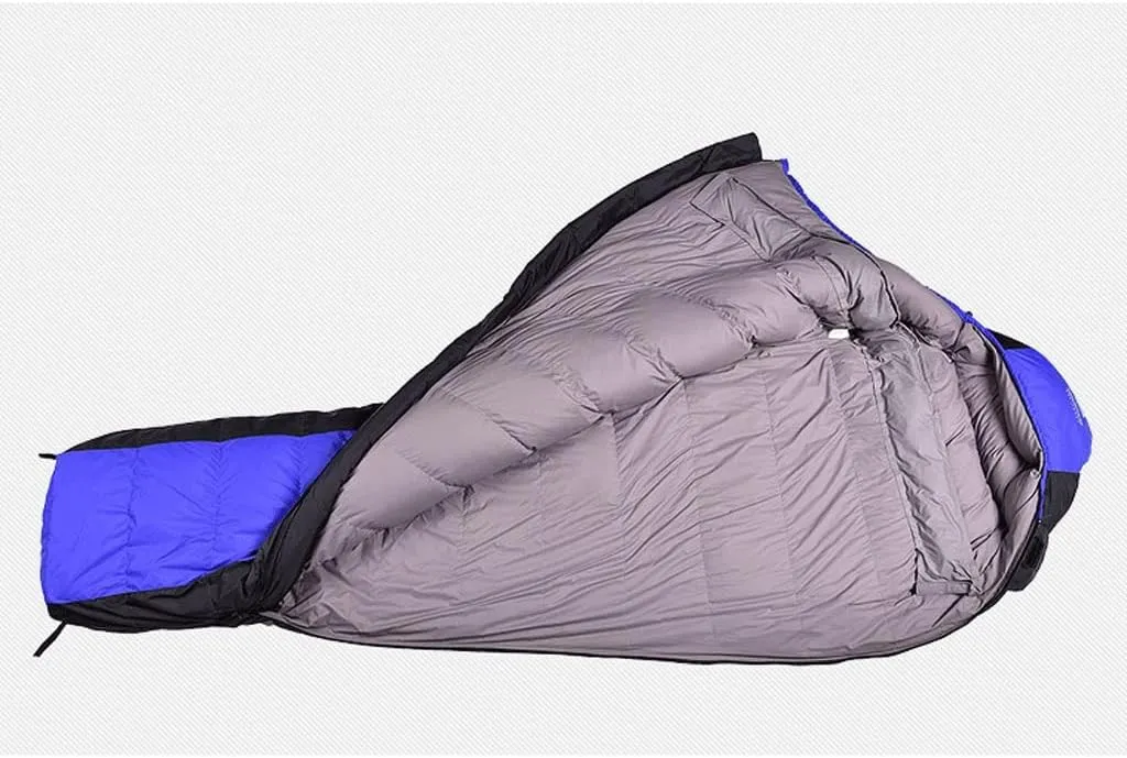 Outdoor Adult Down Sleeping Bag Outdoor Camping Camping Warm Adult Patchwork Winter Thick Sleeping Bag