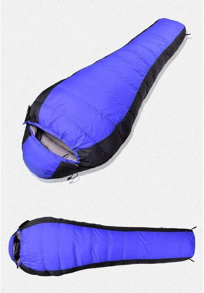 Outdoor Adult Down Sleeping Bag Outdoor Camping Camping Warm Adult Patchwork Winter Thick Sleeping Bag