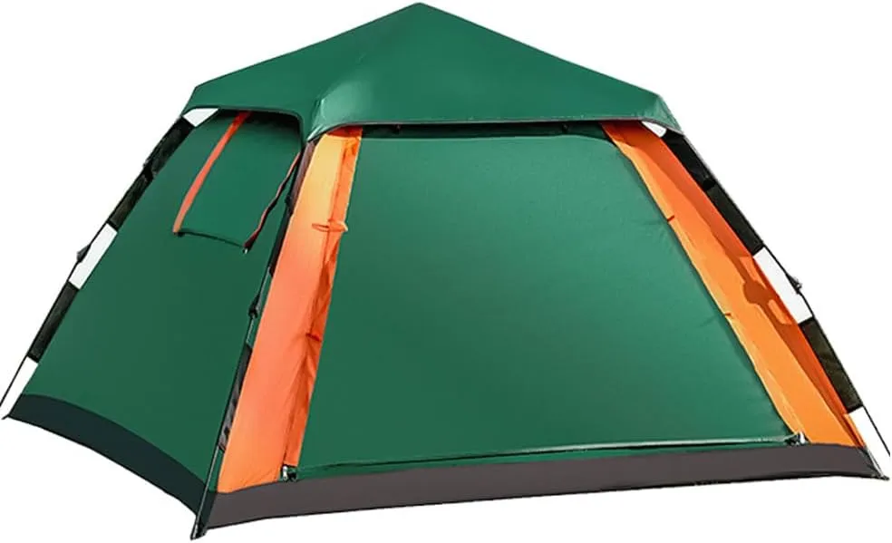 Outdoor Automatic Quick Open Tent, 3-4 Person, Modern Style, Waterproof, 4 Season, Camping & Hiking