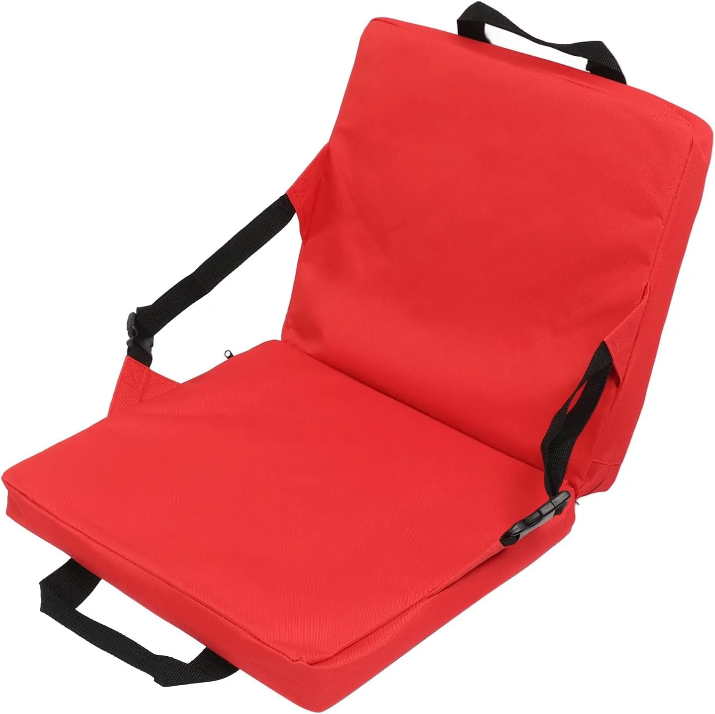 Outdoor Back Chair Cushion Foldable Stadium Seat Cushion Outdoor Padded Chair Backrest Folding Chair with Back Cushion Suitable for Outdoor