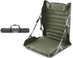 Outdoor Camping Inflatable Folding Chair Portable Seat Cushion Back Recliner Inflatable Sofa Air Cushion Chair Suitable for Garden Camping