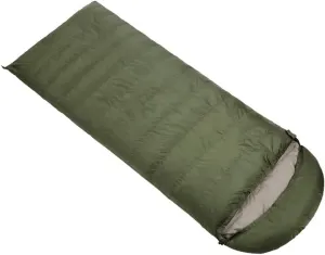 Outdoor Camping Sleeping Bag Hiking Training Lunch Break Duck Down Sleeping Bag Four Seasons Adult Ligh
