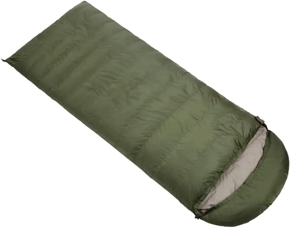 Outdoor Camping Sleeping Bag Hiking Training Lunch Break Duck Down Sleeping Bag Four Seasons Adult Ligh