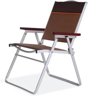 Outdoor Outdoor Leisure Chair, Portable Balcony, Leisure Fishing Chair Stool Folding Aluminum Chair Canvas Chair, Folding Design for Adults