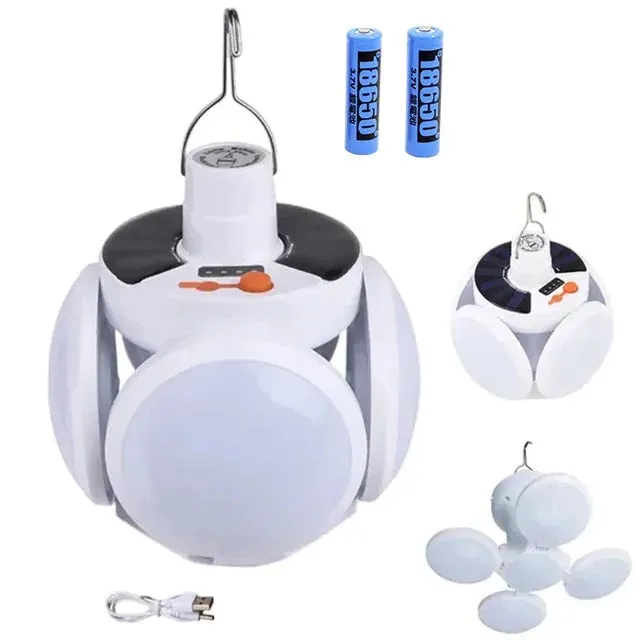 Outdoor Solar Folding Light – USB Rechargeable