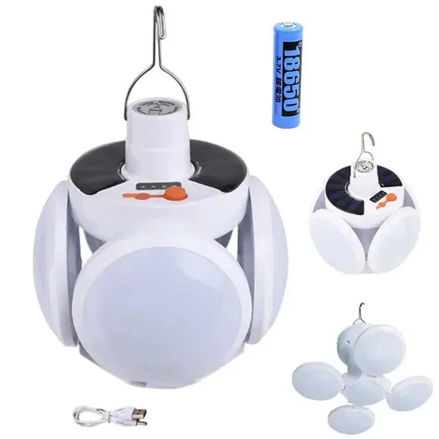 Outdoor Solar Folding Light – USB Rechargeable
