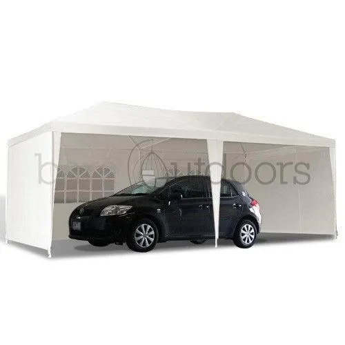 Outdoor Wedding Gazebo Tent 3m x 6m White