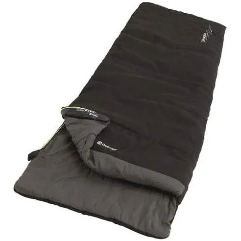 Outwell Celebration Luxury Single Sleeping Bag - Black - 2 Season