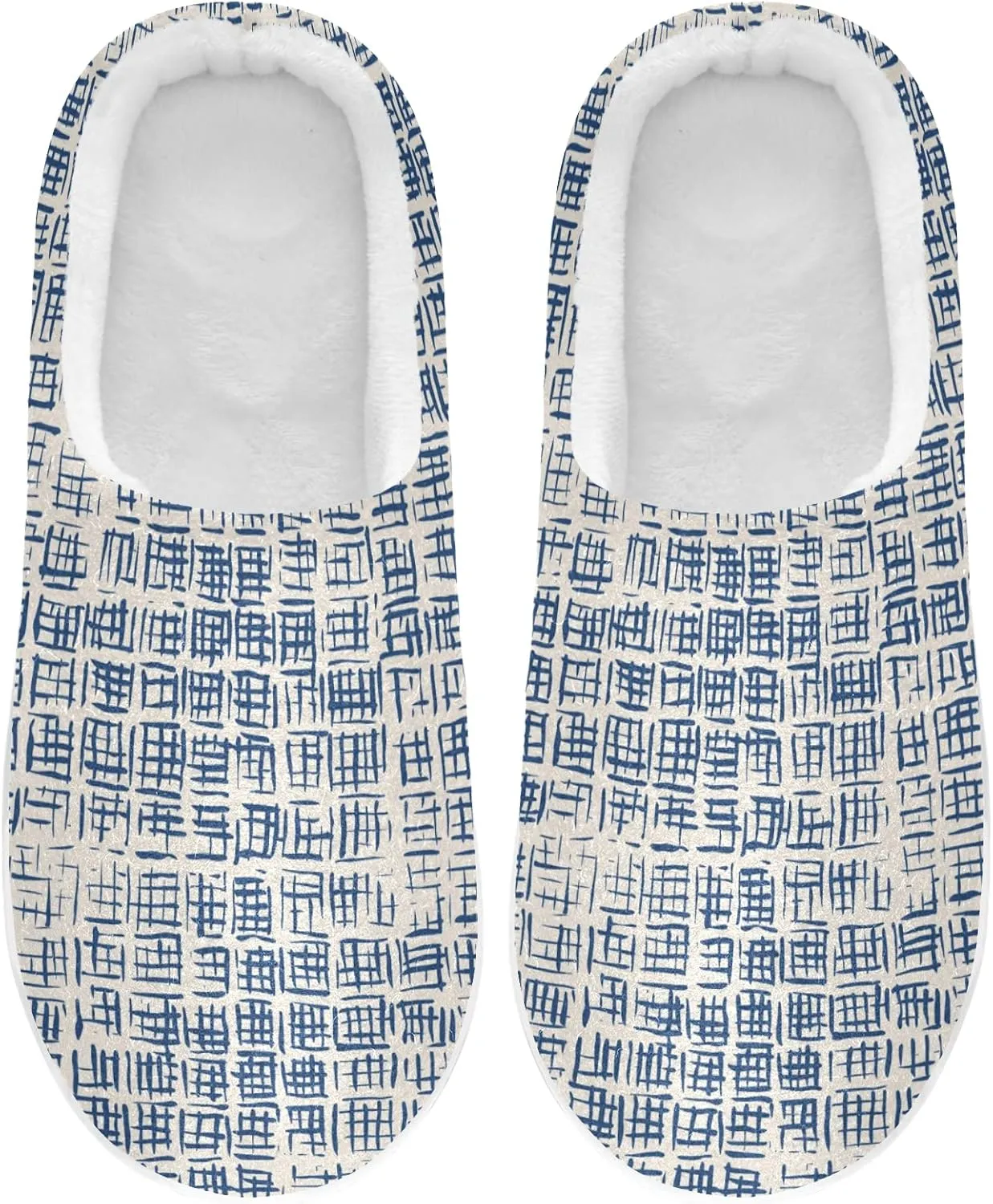 Oyihfvs Unisex Memory Foam Warm Slippers Comfort Soft Casual Shoes for Indoor Outdoor S-XXXL