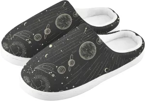 Oyihfvs Unisex Memory Foam Warm Slippers Comfort Soft Casual Shoes for Indoor Outdoor S-XXXL