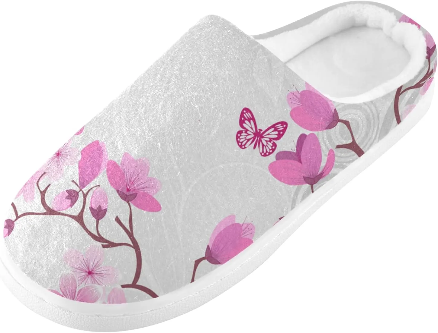 Oyihfvs Unisex Memory Foam Warm Slippers Comfort Soft Casual Shoes for Indoor Outdoor S-XXXL