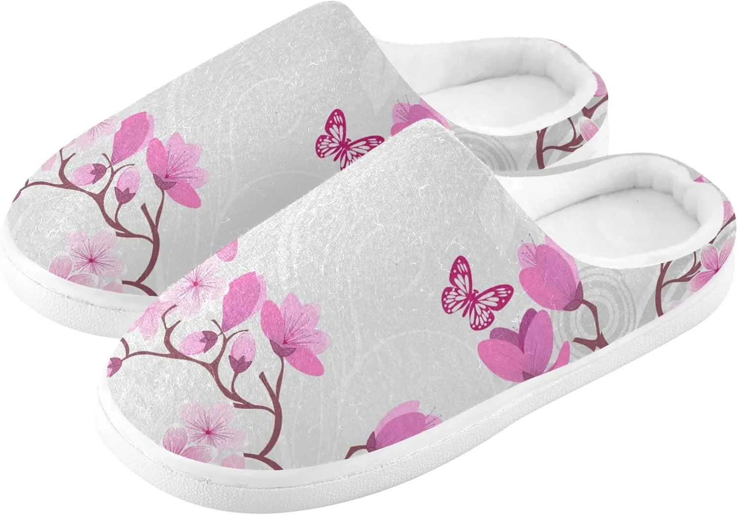 Oyihfvs Unisex Memory Foam Warm Slippers Comfort Soft Casual Shoes for Indoor Outdoor S-XXXL