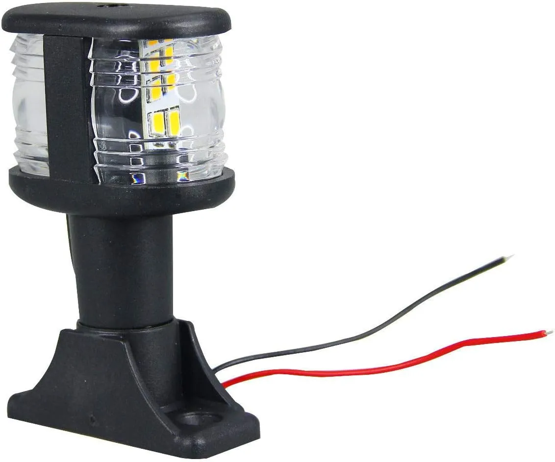 Pactrade Marine LED Light 3 7/8" Stern Light Anchor Light Masthead12 V Navigation Light for Boats Pontoons Yacht Fishing Boats