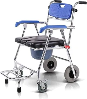 Padded Seat Transfer Bench, Bathing Chair, Wheeled Toilet Seat, Old Man Toilet, Toilet Seat, Mobile Toilet Seat, Pregnant Woman Seat Chair Bathing Chair,Transfer Bench