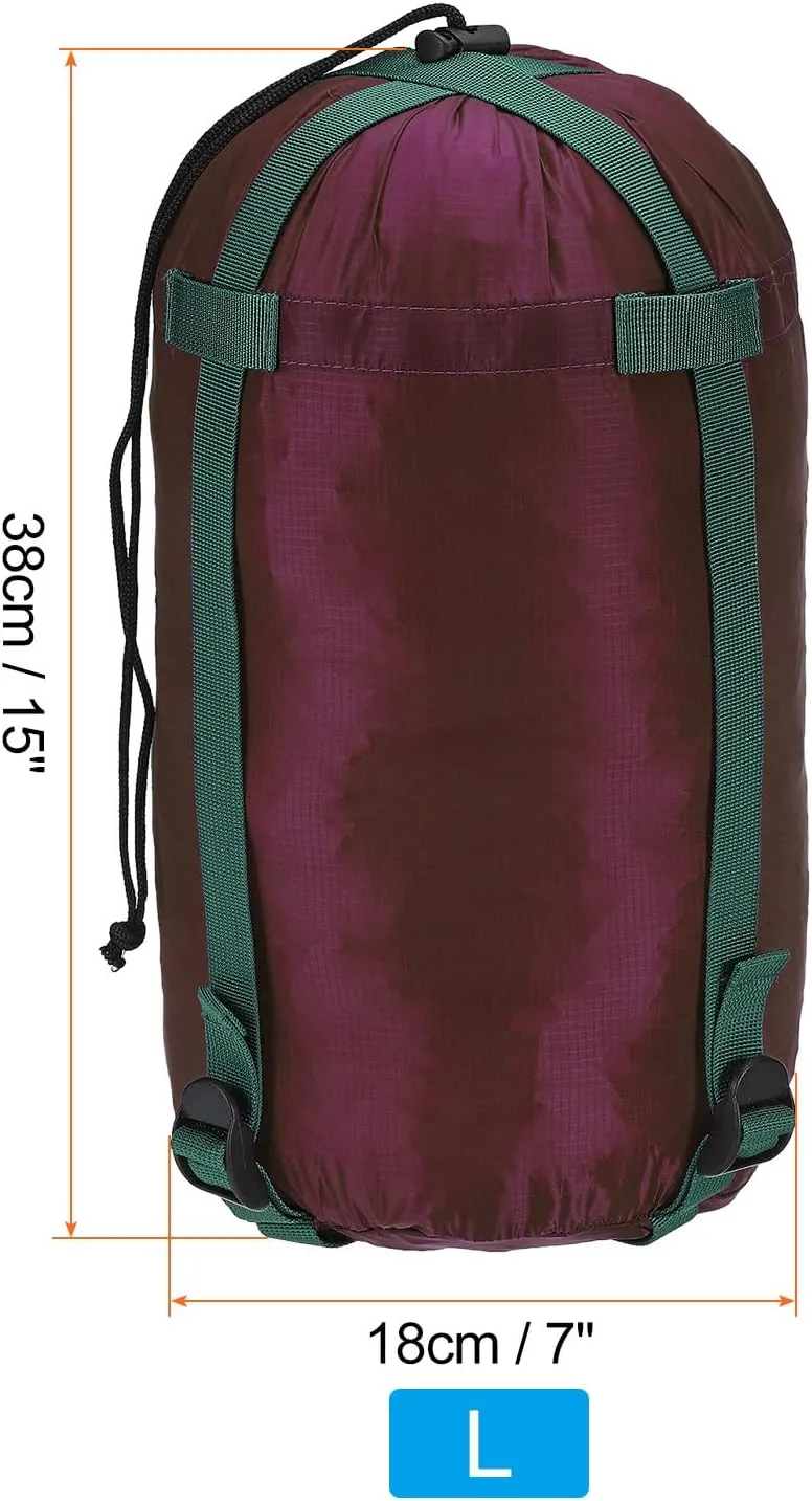 PATIKIL Compression Stuff Sack, Waterproof Sleeping Bag Compression Storage Sack for Backpacking