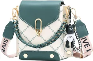 Phone Bag Trendy Mini Shoulder | Small Compact Cross-Body Purse With Adjustable Strap – Stylish Lightweight Wallet For Women