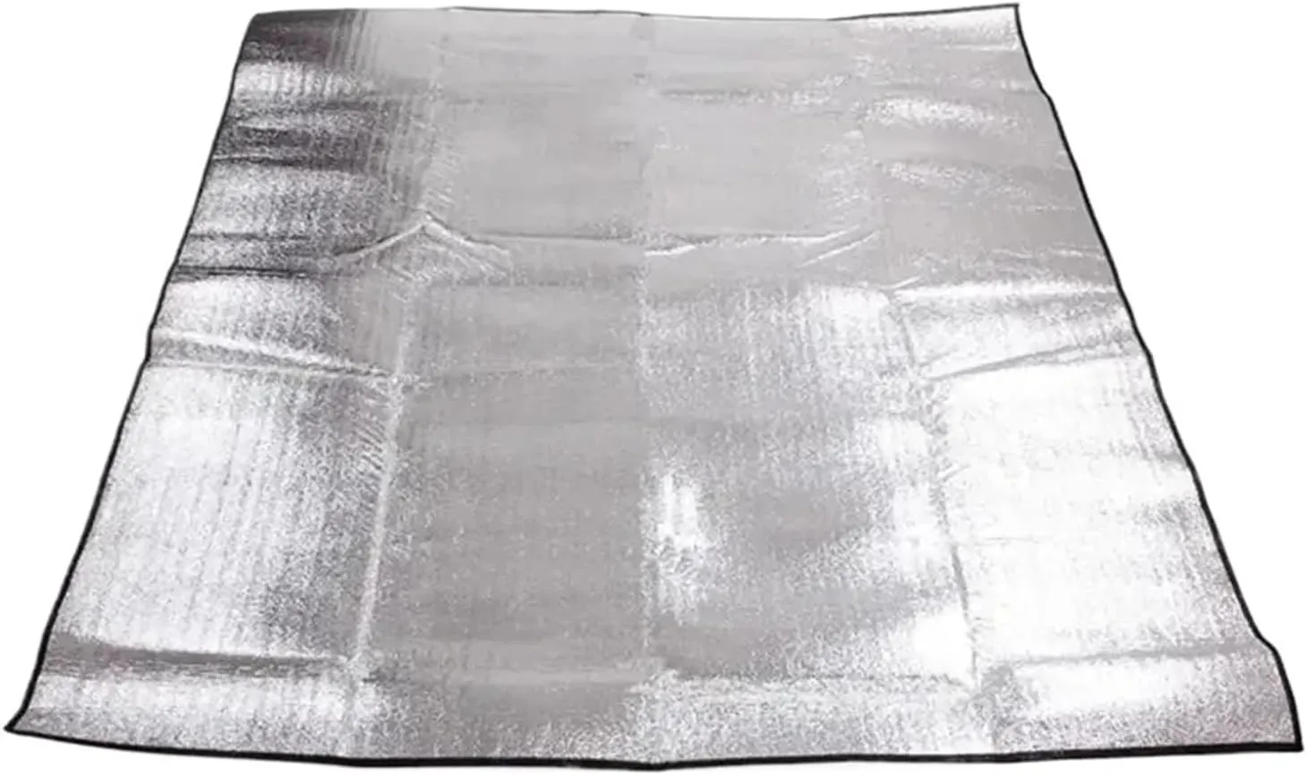 Picnic Blanket Thermal Camping Mat Light Tent Footprint Waterproof Picnic Beach Pad Insulation Foam Mat Outdoor Picnic Mat (Silver 200x300cm)