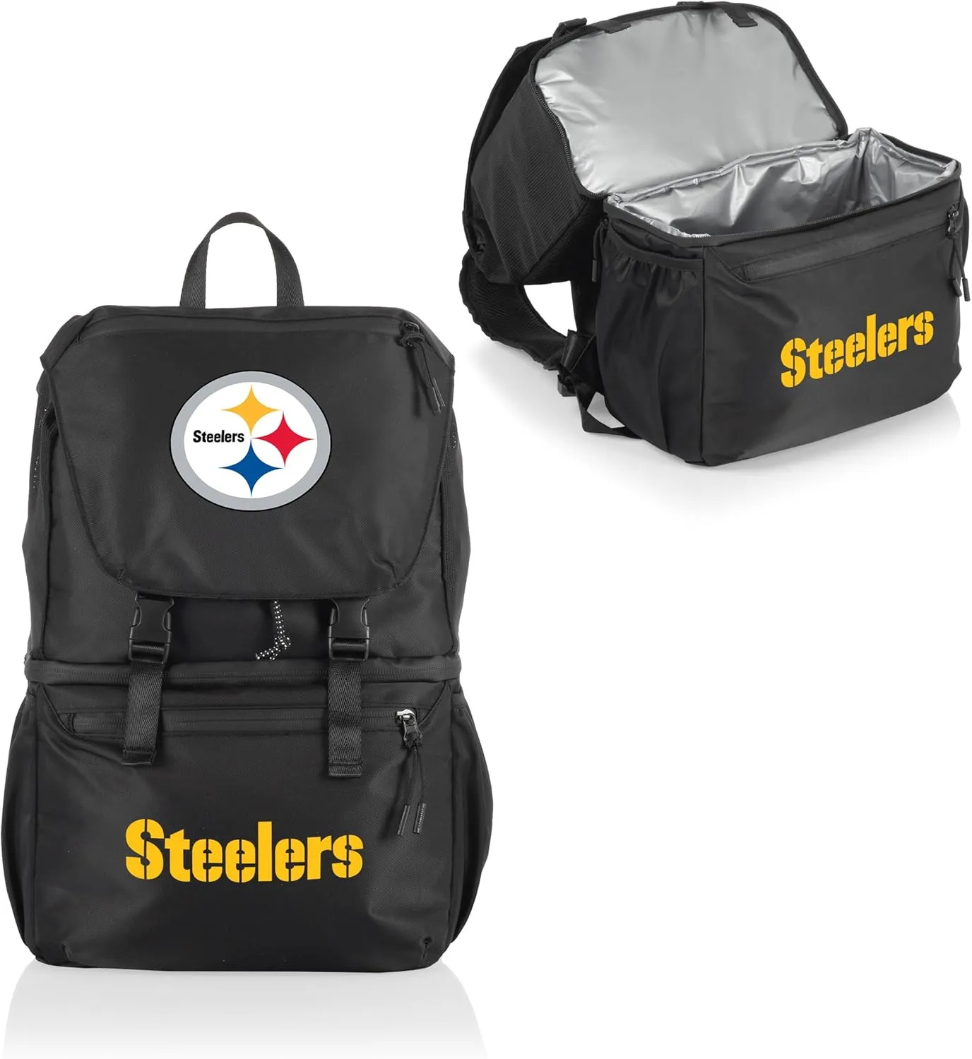PICNIC TIME NFL Unisex-Adult NFL Tarana Backpack Cooler Made with Recycled Material, Soft Cooler Backpack
