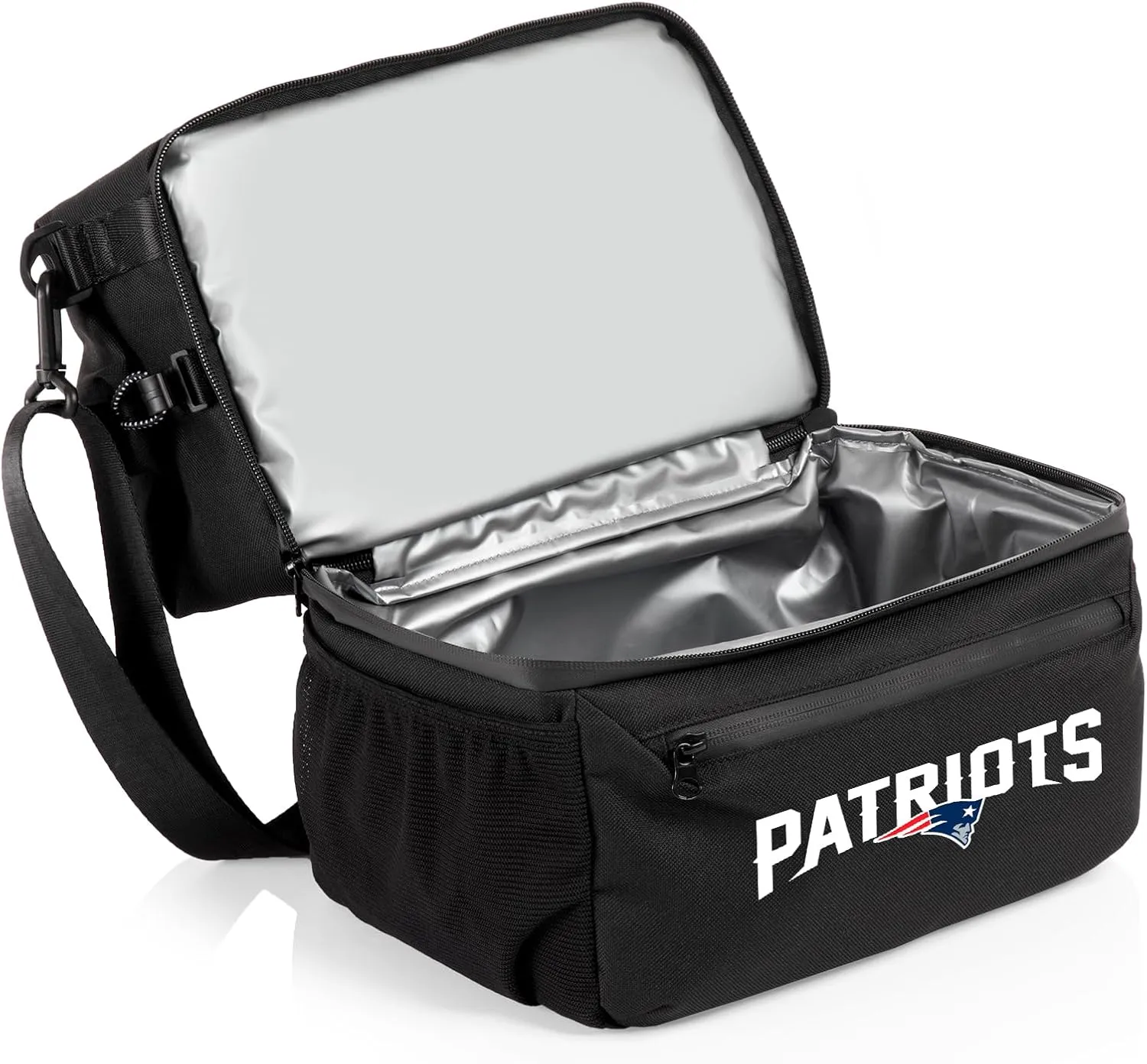 PICNIC TIME NFL unisex-adult NFL Tarana Lunch Bag Cooler with Utensil Set, Lunch Box made of Recycled Material