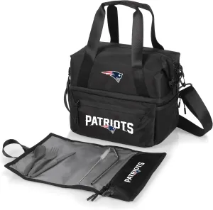 PICNIC TIME NFL unisex-adult NFL Tarana Lunch Bag Cooler with Utensil Set, Lunch Box made of Recycled Material