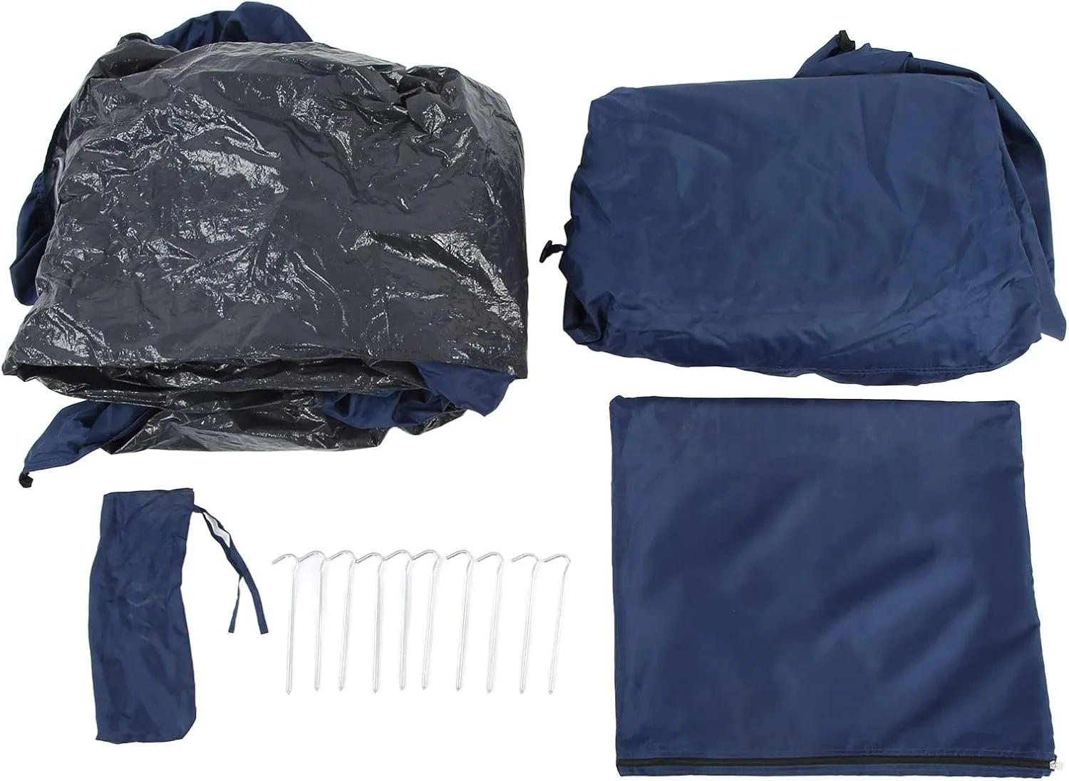 Pilipane SUV Tailgate Tent, Car Camping Tent Awning Extension, Watertight Windbreak Extension Canopy Double Layer, SUV Tailgate Tent with Storage Bag