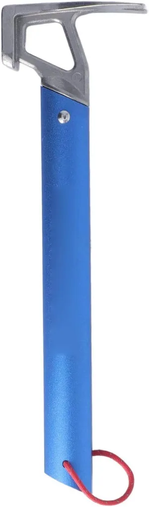 Plplaaoo Camping Hammer,Multi Function Outdoor Tent Stake Hammers with Puller,Lightweight Tent Mallet for Camping,Hiking,Backpacking,Gardening(Blue) Stainless Steel Head,31x3x3cm