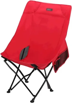 POCHY Luxury Folding Chair Fashionable Folding Chair Outdoor Fishing Chair Camping Chair Strong Bearing Capacity Foldable Home Recliner Folding Chair Comfortable