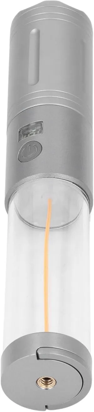 POCREATION LED Flashlight 5000lm Bright Zoomable Beam, 6 Light Modes Magnetic Rechargeable Aluminum Alloy, Outdoor Camping, Emergency, Rain, Snow