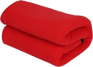 Polar Fleece Sleeping Bag Liner Camping Blanket Sleeping Sheet Zipper Single Sleeping Bag for Hiking Mountaineering Trekking