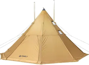 POMOLY Tipi Tent Camping Hot Tent, Bromance 70 Stove Tent for 2-4 Person