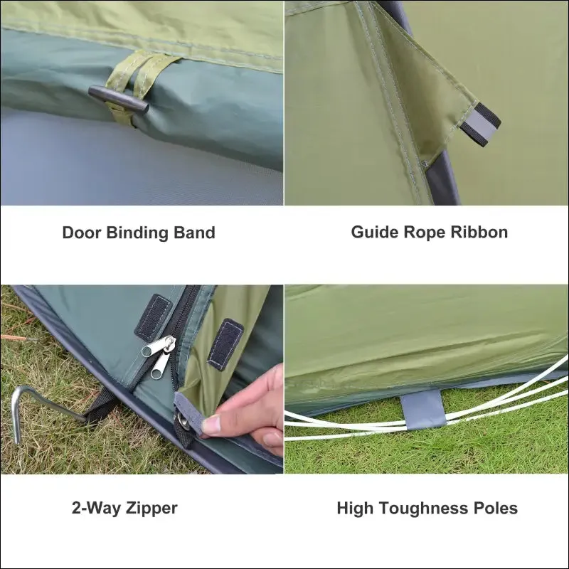 Pop-up tent, 3-4 person outdoor instant setup tent 4 season waterproof tent for hiking, camping,