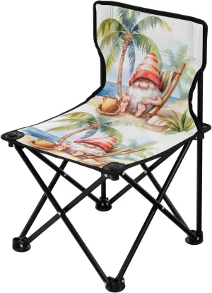 Portable Camping Folding Chairs Foldable Chair Small Gnome Dwarf Beach Lightweight Backpacking Outdoor Outside Fishing