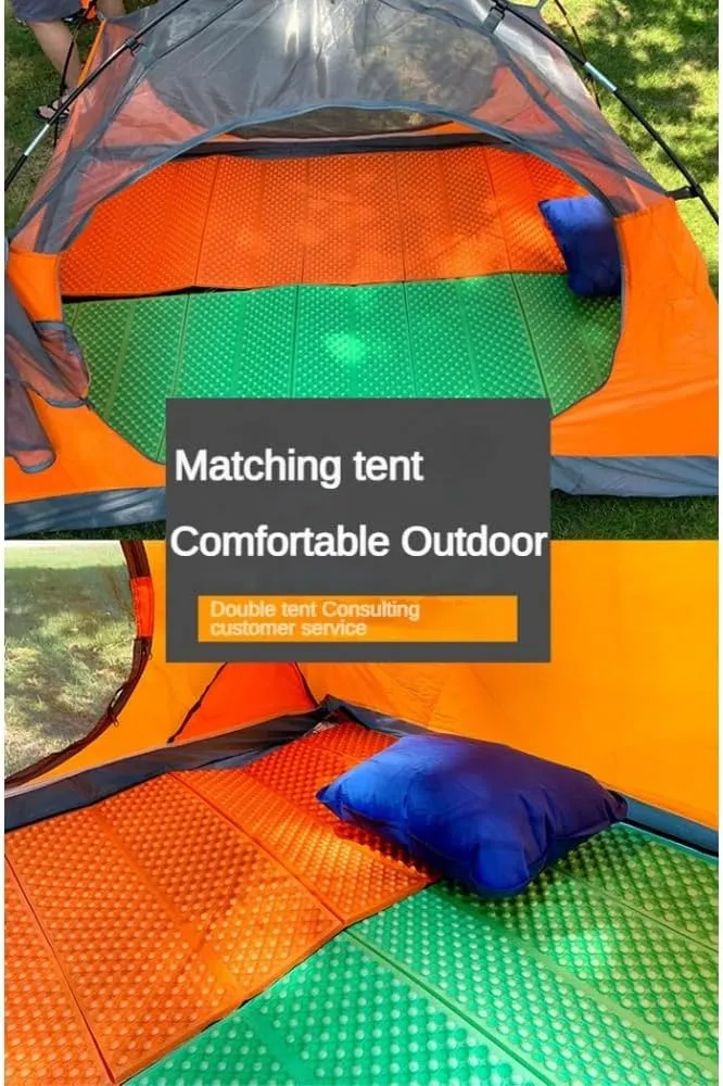 Portable Foam Sleeping Pad for Camping & Hiking, Lightweight, Soft & Compact Cushion
