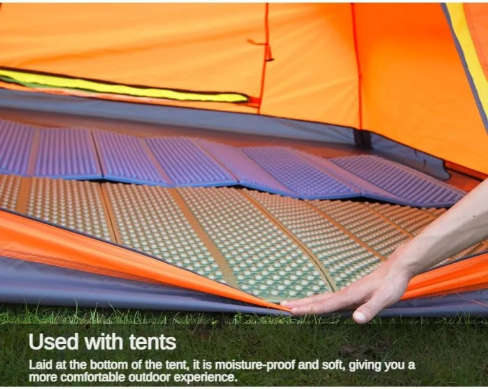 Portable Foam Sleeping Pad for Camping & Hiking, Lightweight, Soft & Compact Cushion