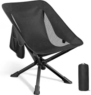 🔥Portable Foldable 360° Rotating Outdoor Camping Chair