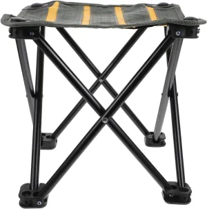 Portable Folding Stool Fishing Chair Padded Camping Seat 30x30x28cm Perfect Present for Friends Families