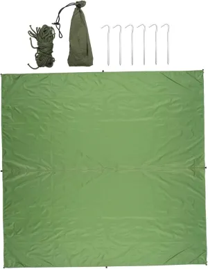Portable Outdoor Tarp Beach Sun Shelter Tent Waterproof Camping Accessory Hiking Supply Durable Material